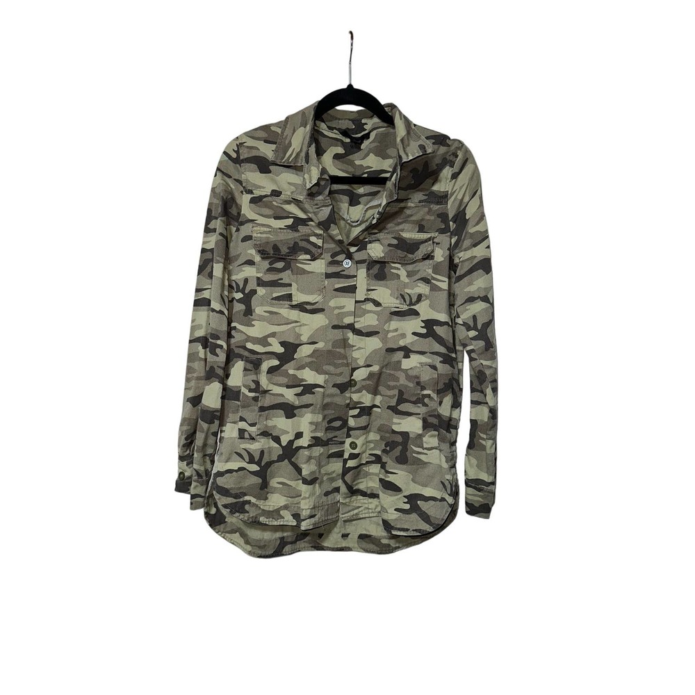 Elodie Camoflauge‎ Long Sleeve Shirt Size L